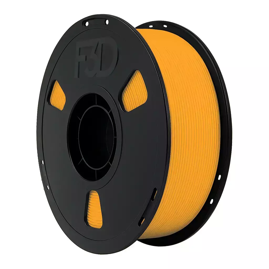 Filamento PETG Amarelo F3D 1Kg - Imagem 2