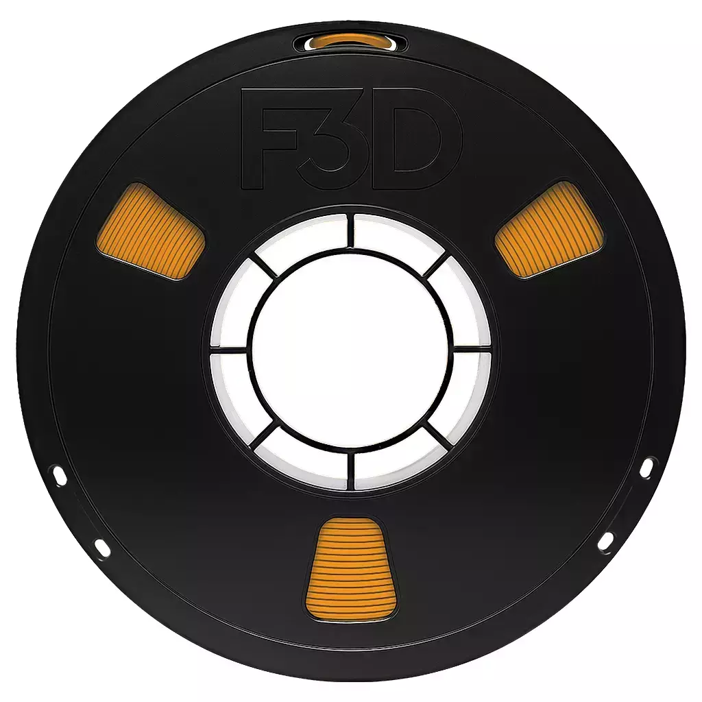 Filamento PETG Amarelo F3D 1Kg - Imagem 3